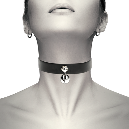 Coquette Chic Desire Vegan Leather Necklace Woman Rattle Accessory | Niks.fi verkkokauppa
