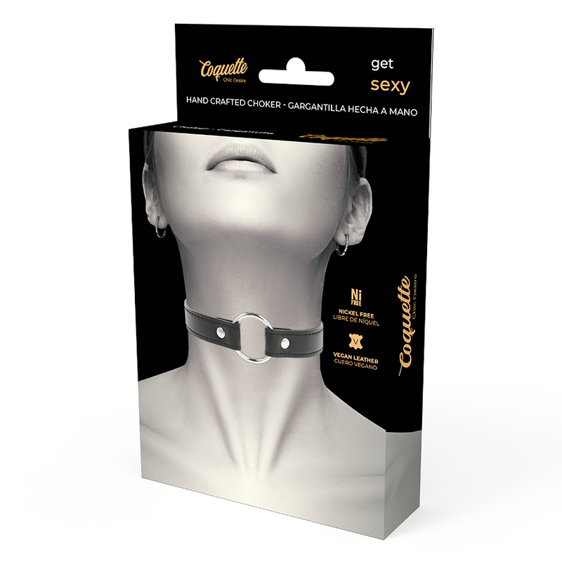 Coquette Chic Desire Vegan Leather Necklace Woman Accessory | Niks.fi verkkokauppa