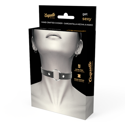 Coquette Chic Desire Vegan Leather Necklace Woman Accessory | Niks.fi verkkokauppa