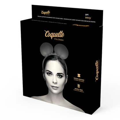 Coquette Chic Desire Headband With Mouse Ears | Niks.fi verkkokauppa