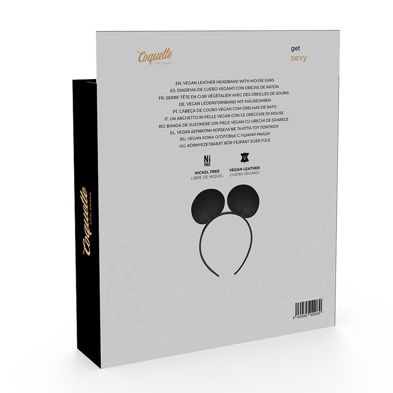 Coquette Chic Desire Headband With Mouse Ears | Niks.fi verkkokauppa