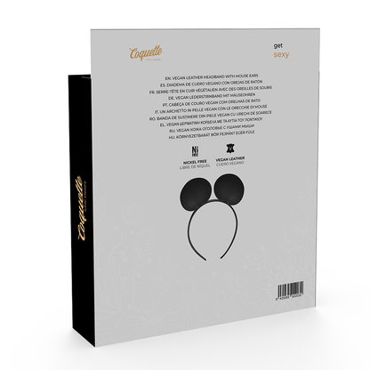 Coquette Chic Desire Headband With Mouse Ears | Niks.fi verkkokauppa