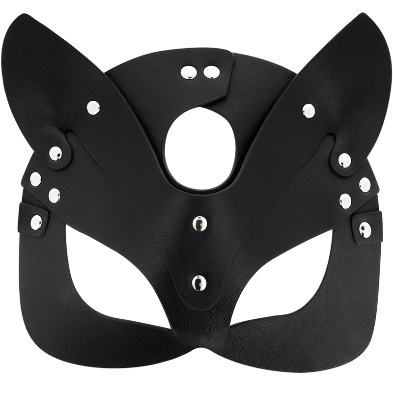 Coquette Chic Desire Vegan Leather Mask With Cat Ears | Niks.fi verkkokauppa