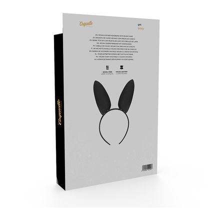 Coquette Chic Desire Headband With Rabbit Ears | Niks.fi verkkokauppa