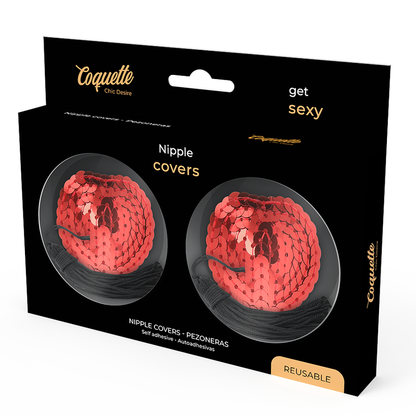 Coquette Chic Desire Red Nipple Cover | Niks.fi verkkokauppa