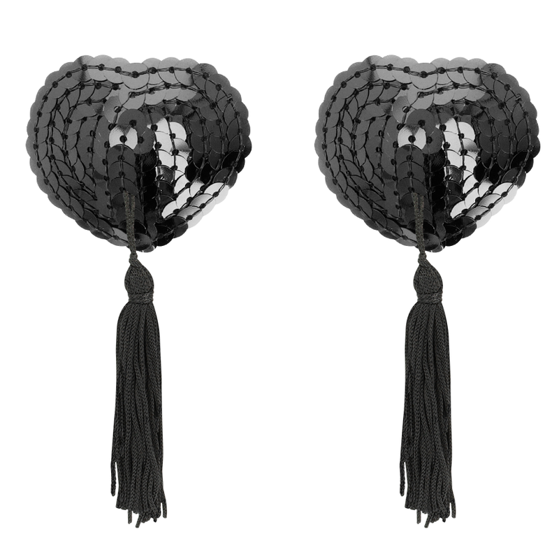 Coquette Chic Desire Black Sequin Nipple Covers | Niks.fi verkkokauppa