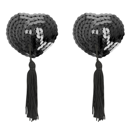 Coquette Chic Desire Black Sequin Nipple Covers | Niks.fi verkkokauppa