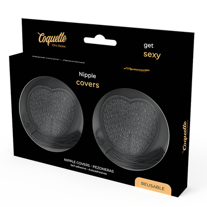Coquette Chic Desire Black Nipple Covers | Niks.fi verkkokauppa