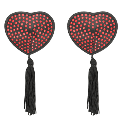 Coquette Chic Desire Red / Black Nipple Covers | Niks.fi verkkokauppa