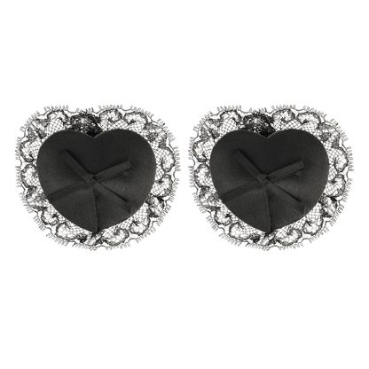 Coquette Chic Desire Black Lace Nipple Covers | Niks.fi verkkokauppa