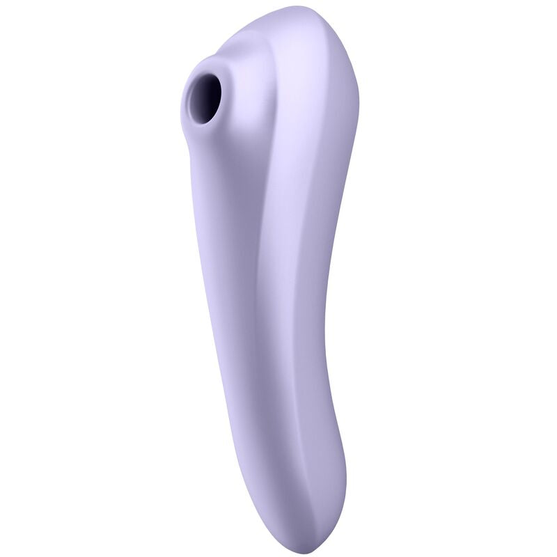 Satisfyer Dual Pleasure Air Pulse Vibrator Mauve | Niks.fi verkkokauppa