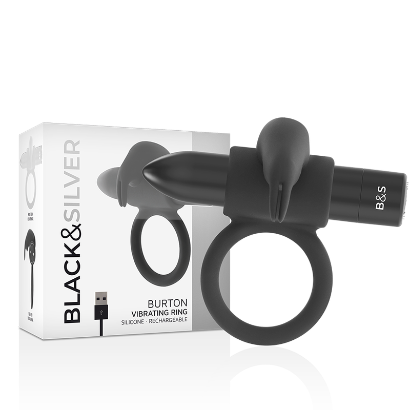 Black&Silver Burton Ring 10 Vibration Modes Black | Niks.fi verkkokauppa