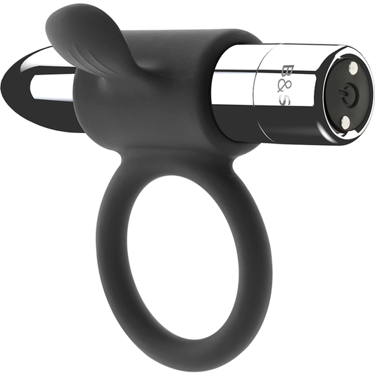 Black&Silver Cameron Rechargeable Ring Silver | Niks.fi verkkokauppa