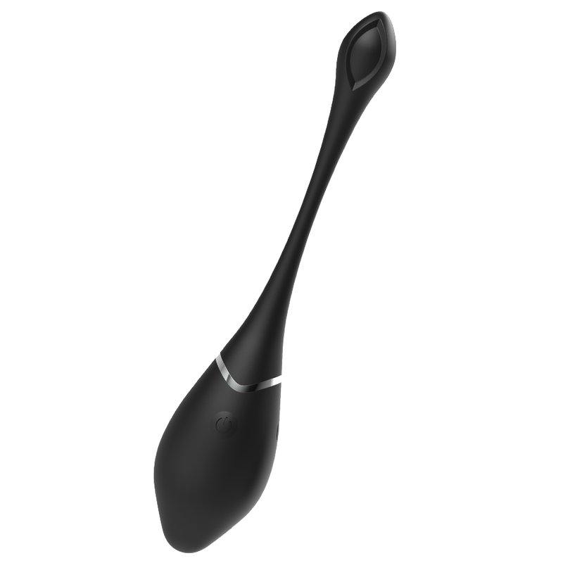 Black&Silver Jenell Rechargeable Vibrating Egg | Niks.fi verkkokauppa