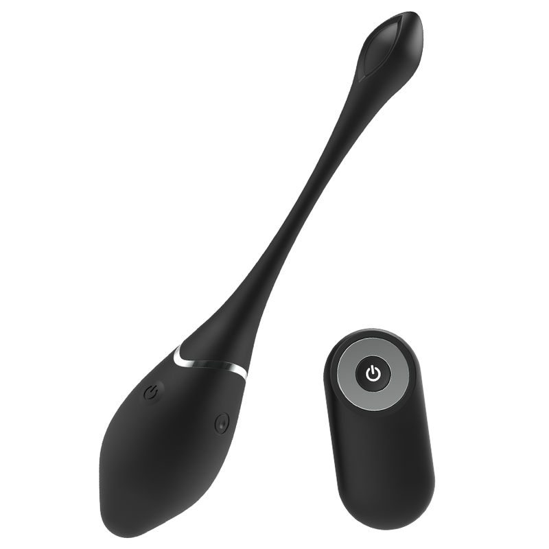 Black&Silver Jenell Rechargeable Vibrating Egg | Niks.fi verkkokauppa