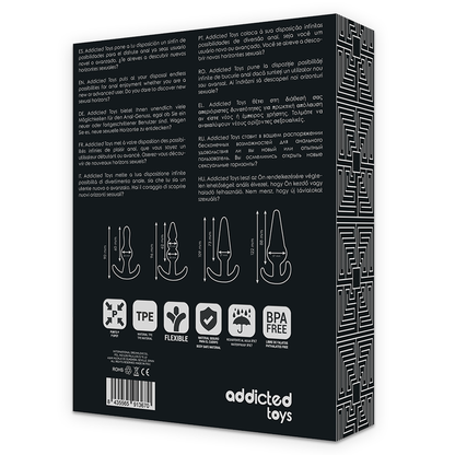 Addicted Toys Set 4 Anal Plugs | Niks.fi verkkokauppa