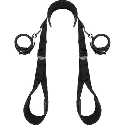 Fetish Submissive Open Legs Position With Noprene Lining Handcuffs | Niks.fi verkkokauppa