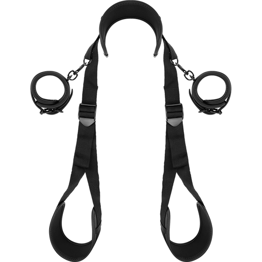 Fetish Submissive Open Legs Position With Noprene Lining Handcuffs | Niks.fi verkkokauppa