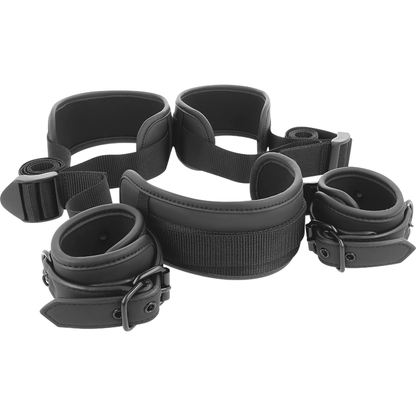 Fetish Submissive Open Legs Position With Noprene Lining Handcuffs | Niks.fi verkkokauppa