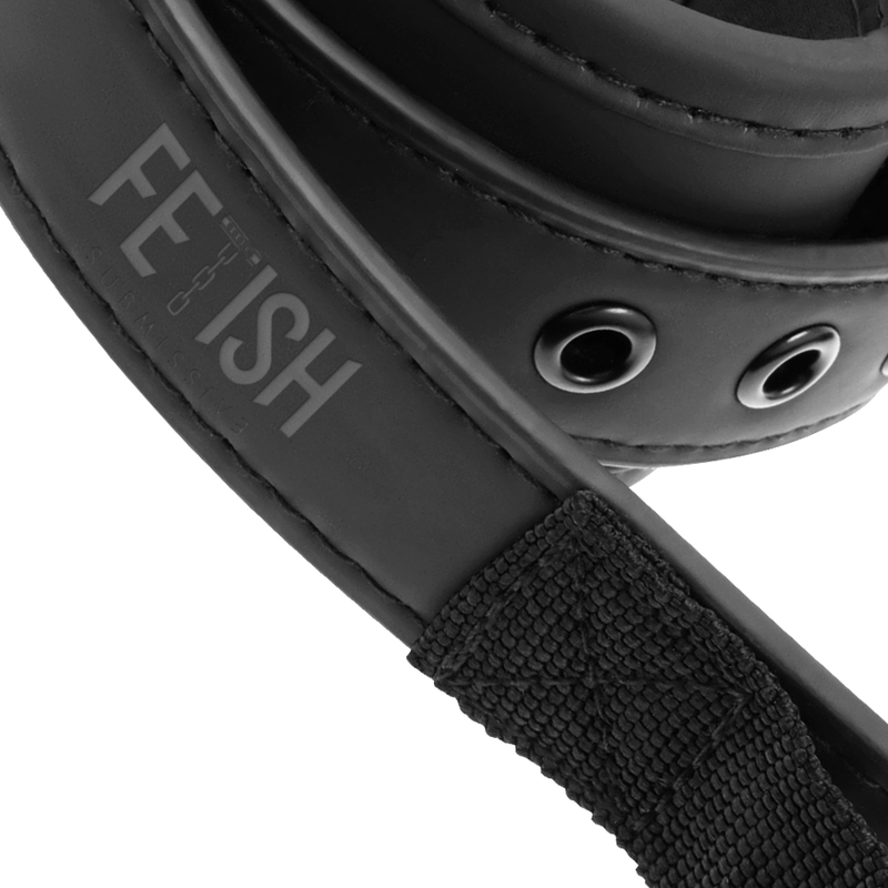 Fetish Submissive Noprene Lining Handcuffs With Handle | Niks.fi verkkokauppa