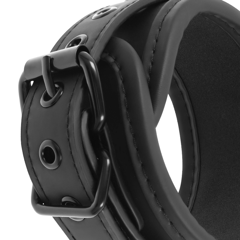 Fetish Submissive Set Of Hand And Ankle Handcuffs With Noprene Lining | Niks.fi verkkokauppa