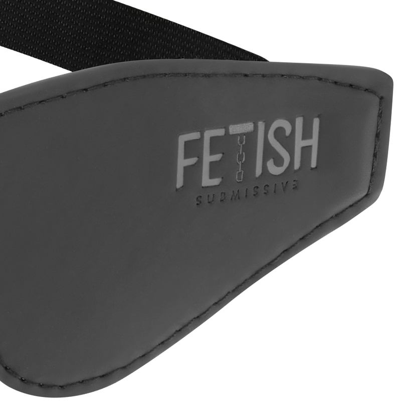 Fetish Submissive Vegan Leather Mask With Noprene Lining | Niks.fi verkkokauppa