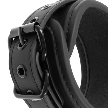 Fetish Submissive Set Of Handcuffs And Ties With Noprene Lining | Niks.fi verkkokauppa
