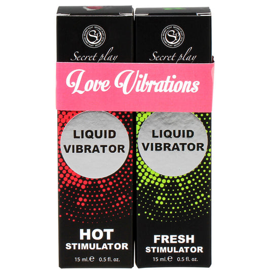 Secretplay Liquid Vibrator Love Vibrations Pack | Niks.fi verkkokauppa