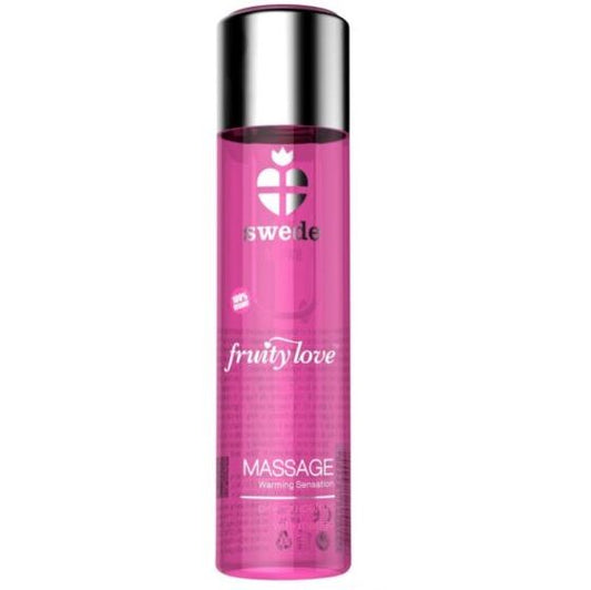 Swede Fruity Love Warming Effect Massage Oil Pink Grapefruit With Mango 60 Ml | Niks.fi verkkokauppa