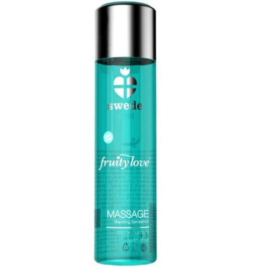 Swede Fruity Love Warming Effect Massage Oil Black Currant And Lime 60 Ml | Niks.fi verkkokauppa