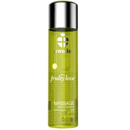 Swede Fruity Love Warming Effect Massage Oil Vanilla And Gold Pear 60 Ml. | Niks.fi verkkokauppa