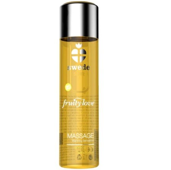 Swede Fruity Love Warming Effect Massage Oil Tropical Fruity With Honey 60 Ml | Niks.fi verkkokauppa