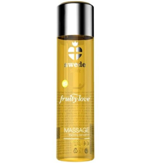 Swede Fruity Love Warming Effect Massage Oil Tropical Fruity With Honey 60 Ml | Niks.fi verkkokauppa