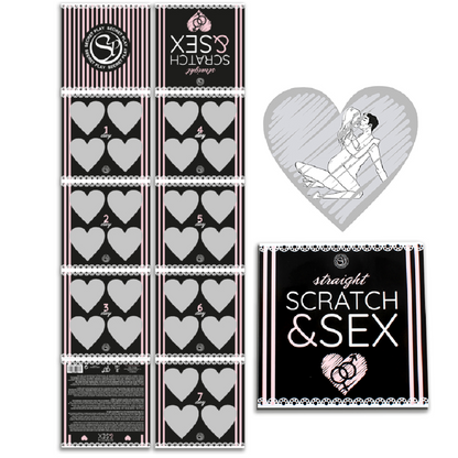 Secretplay Scratch & Sex Game For Straight Couples (Es/En/Fr/Pt/De) | Niks.fi verkkokauppa
