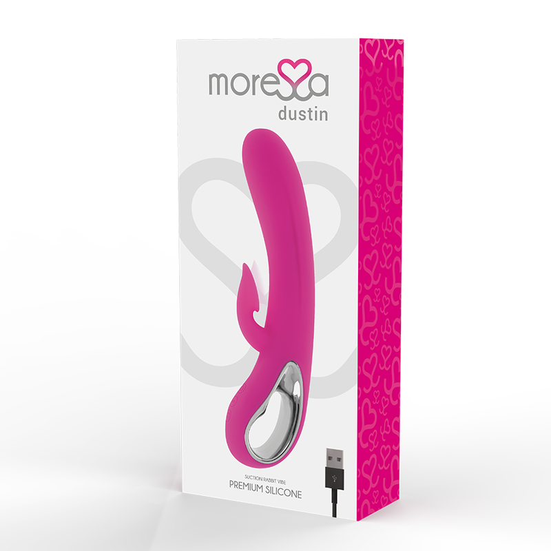 Moressa Dustin Premium Silicone Rechargeable | Niks.fi verkkokauppa