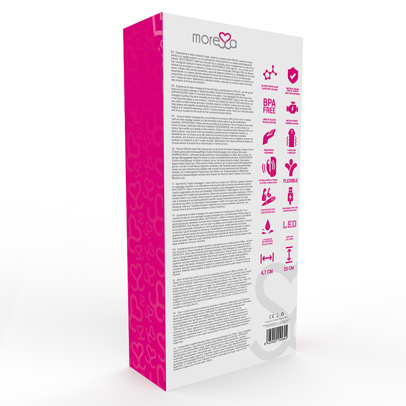 Moressa Odilon Premium Silicone Rechargeable | Niks.fi verkkokauppa