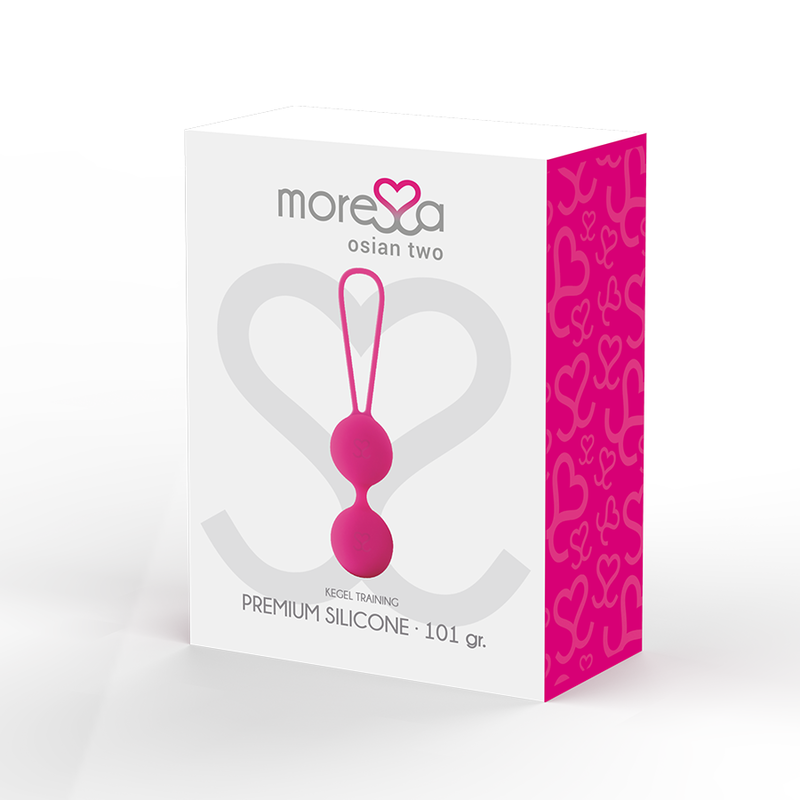 Moressa Osian Two Premium Silicone Pink | Niks.fi verkkokauppa