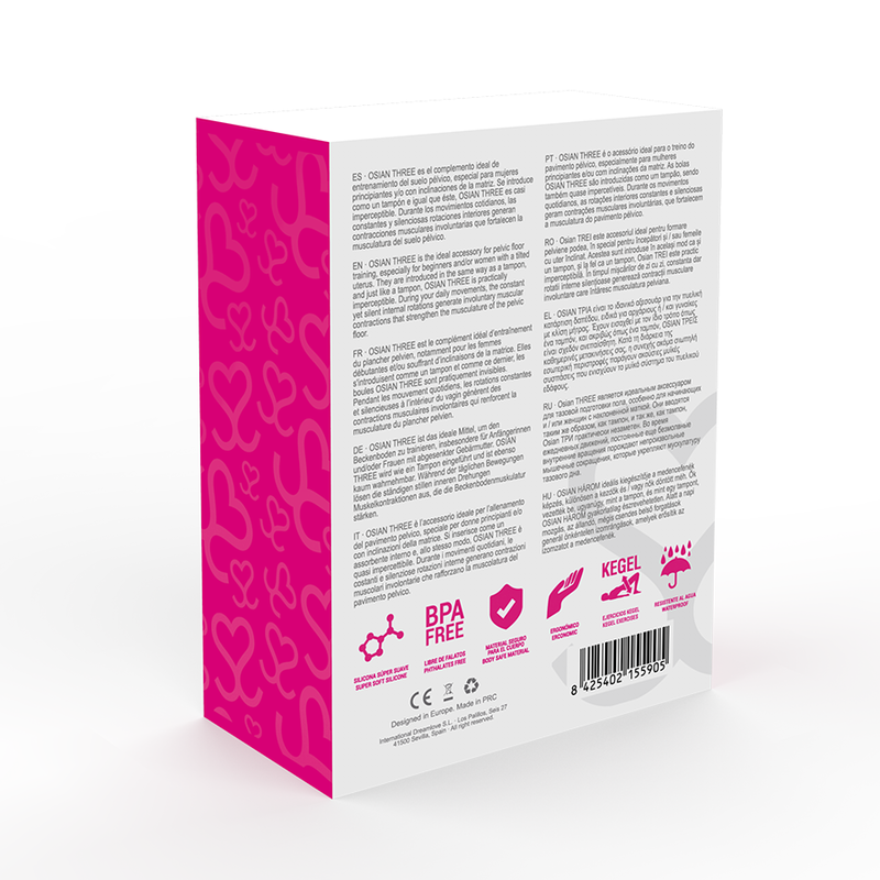 Moressa Osian Three Premium Silicone Pink | Niks.fi verkkokauppa
