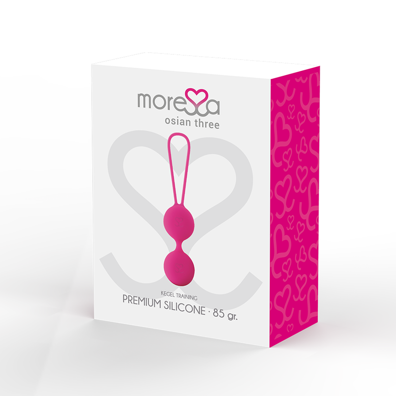 Moressa Osian Three Premium Silicone Pink | Niks.fi verkkokauppa