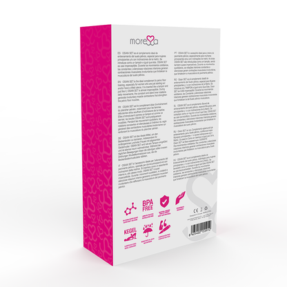 Moressa Osian Set Premium Silicone Pink | Niks.fi verkkokauppa