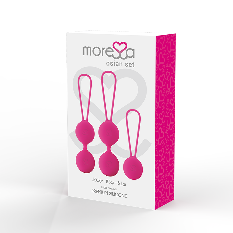Moressa Osian Set Premium Silicone Pink | Niks.fi verkkokauppa