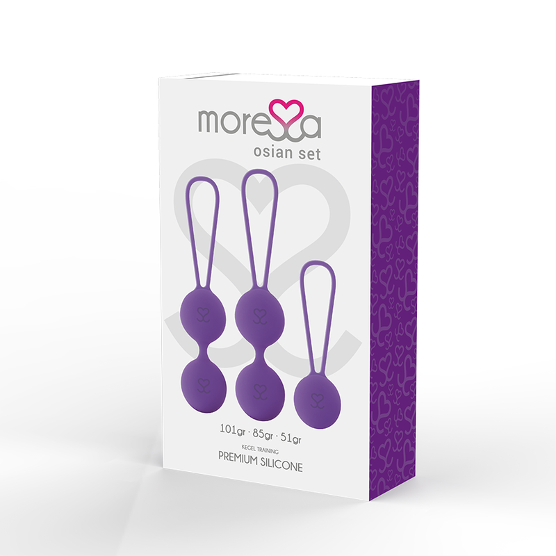 Moressa Osian Set Premium Lilac Silicone | Niks.fi verkkokauppa