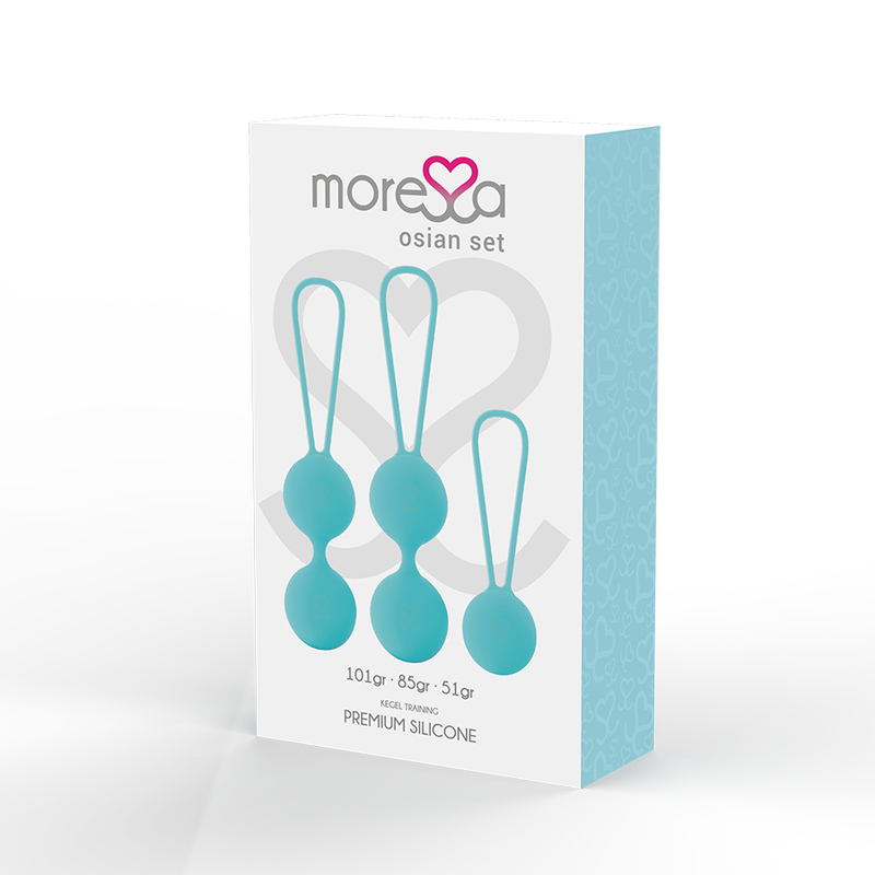 Moressa Osian Set Premium Turquoise Silicone | Niks.fi verkkokauppa