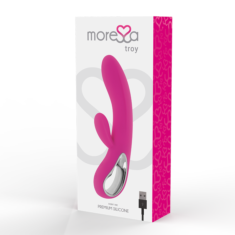Moressa Troy Premium Silicone Rechargeable | Niks.fi verkkokauppa