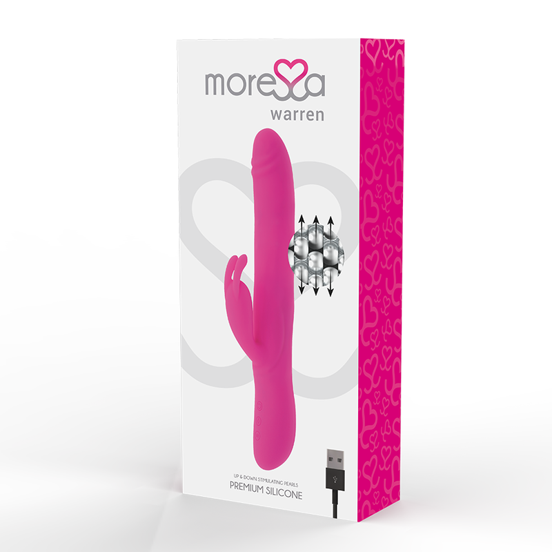 Moressa Warren Premium Rechargeable Silicone | Niks.fi verkkokauppa