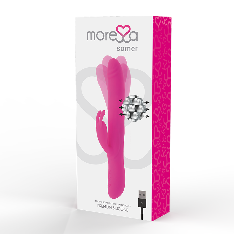 Moressa Somer Premium Vibrator With Multiple Rotation | Niks.fi verkkokauppa