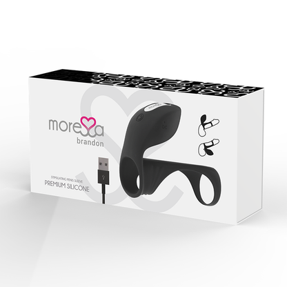 Moressa Brandon Vibrator Ring With Cover | Niks.fi verkkokauppa