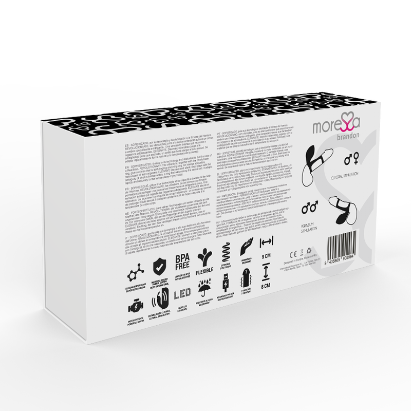 Moressa Brandon Vibrator Ring With Cover | Niks.fi verkkokauppa