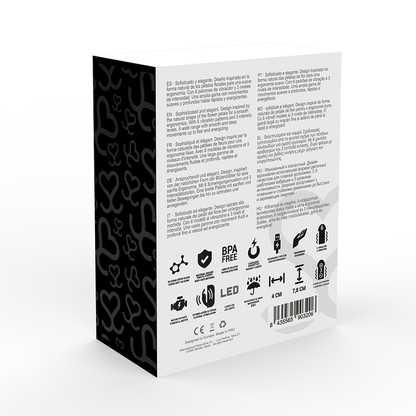 Moressa Blossom Black Vibrator | Niks.fi verkkokauppa
