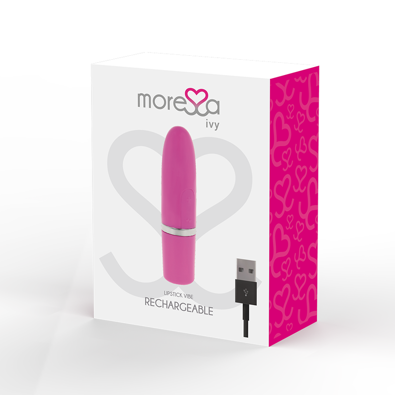 Moressa Ivy Vibrator Stimulator Travel Pink | Niks.fi verkkokauppa